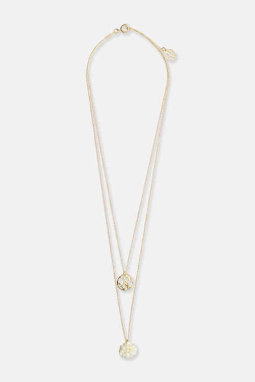 SIGNET AUDREY NECKLACE WITH PEARL