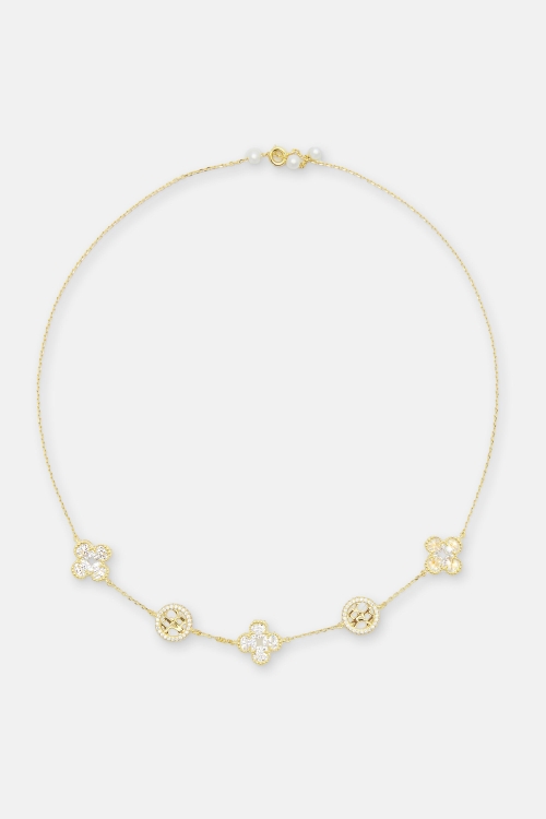 ROSETTA INSIGNIA DIAMOND NECKLACE