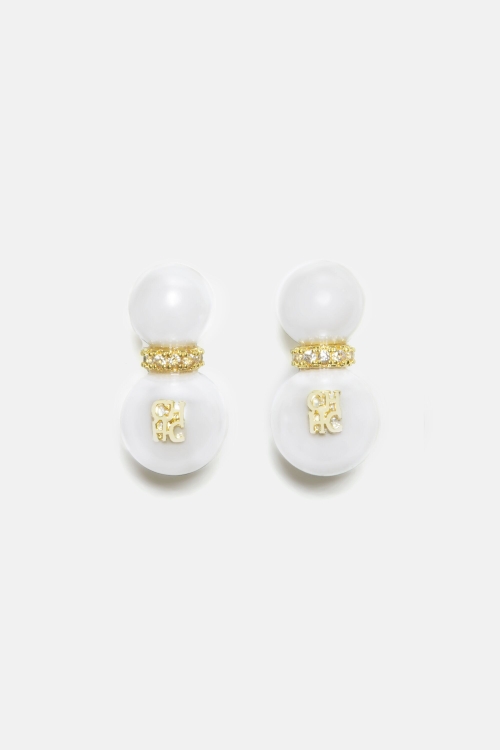 SIGNET AUDREY EARRINGS WITH PEARL