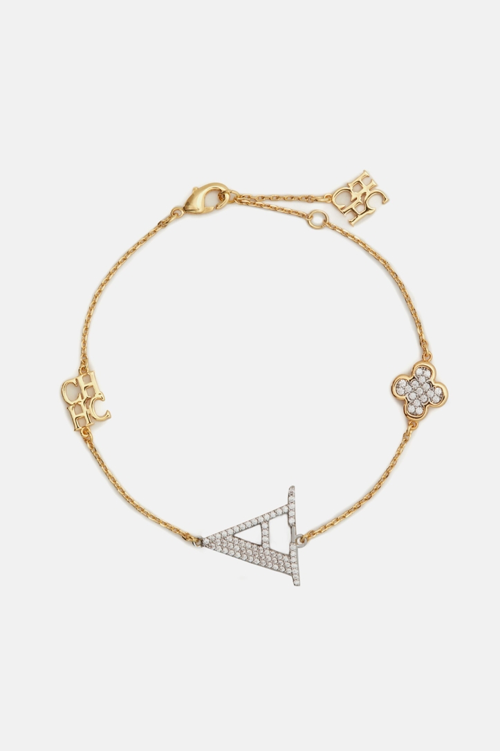 ABCH letter A bracelet