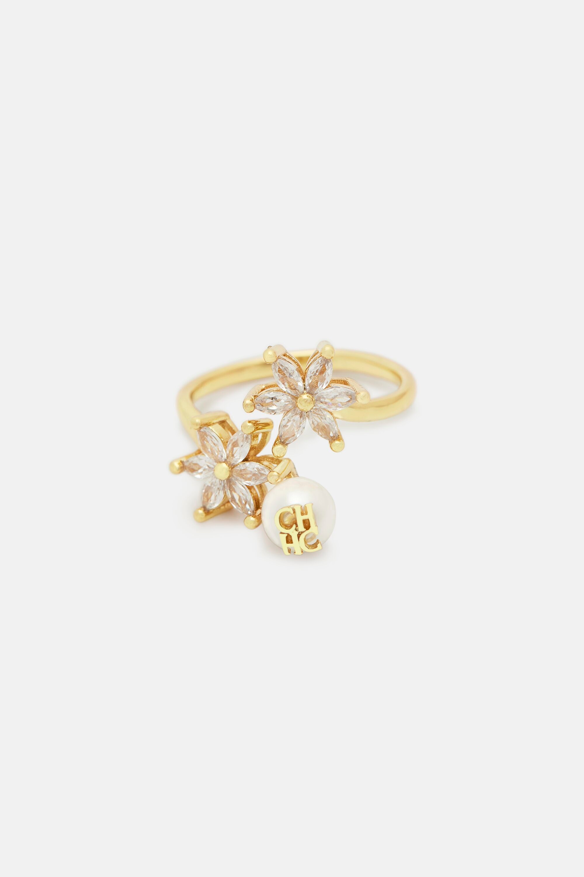 Crystal Jasmine ring