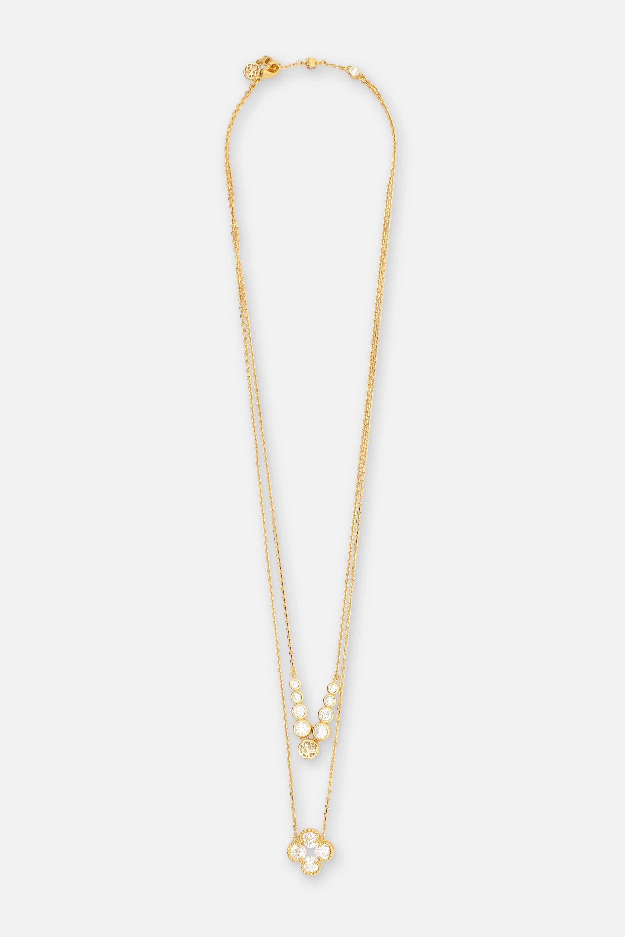 Rosetta Insignia Diamond double necklace