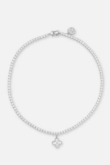 Rosetta Insignia Diamond Necklace with Crystal