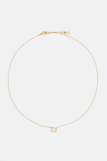 Insignia Diamond Necklace with Crystal