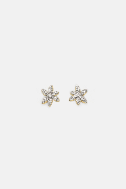 JASMINE GLOW EARRINGS WITH CRYSTAL