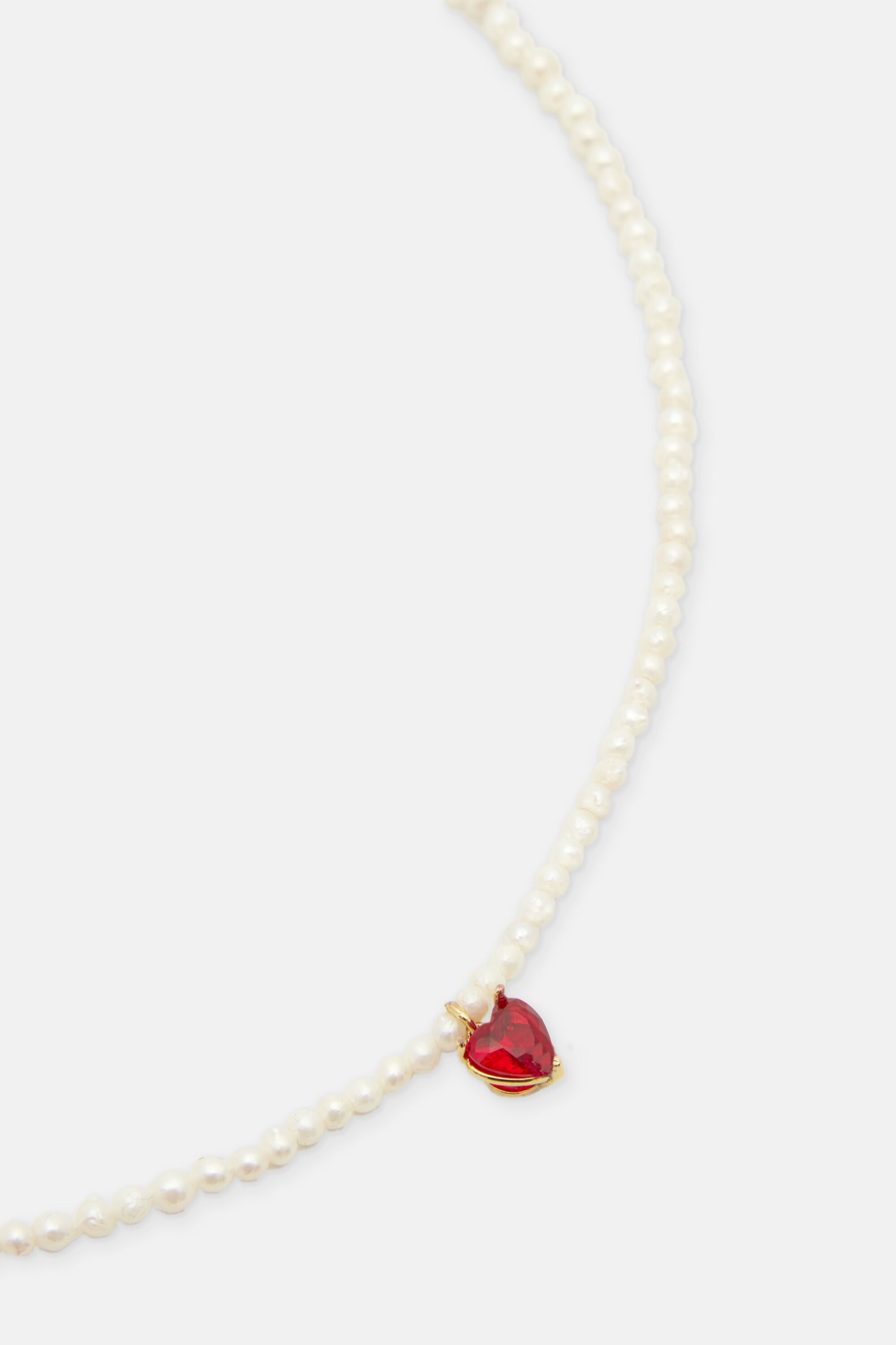 collar love pearl