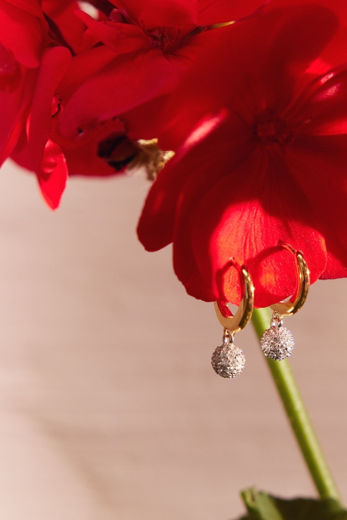 GLOW EARRINGS WITH CRYSTAL