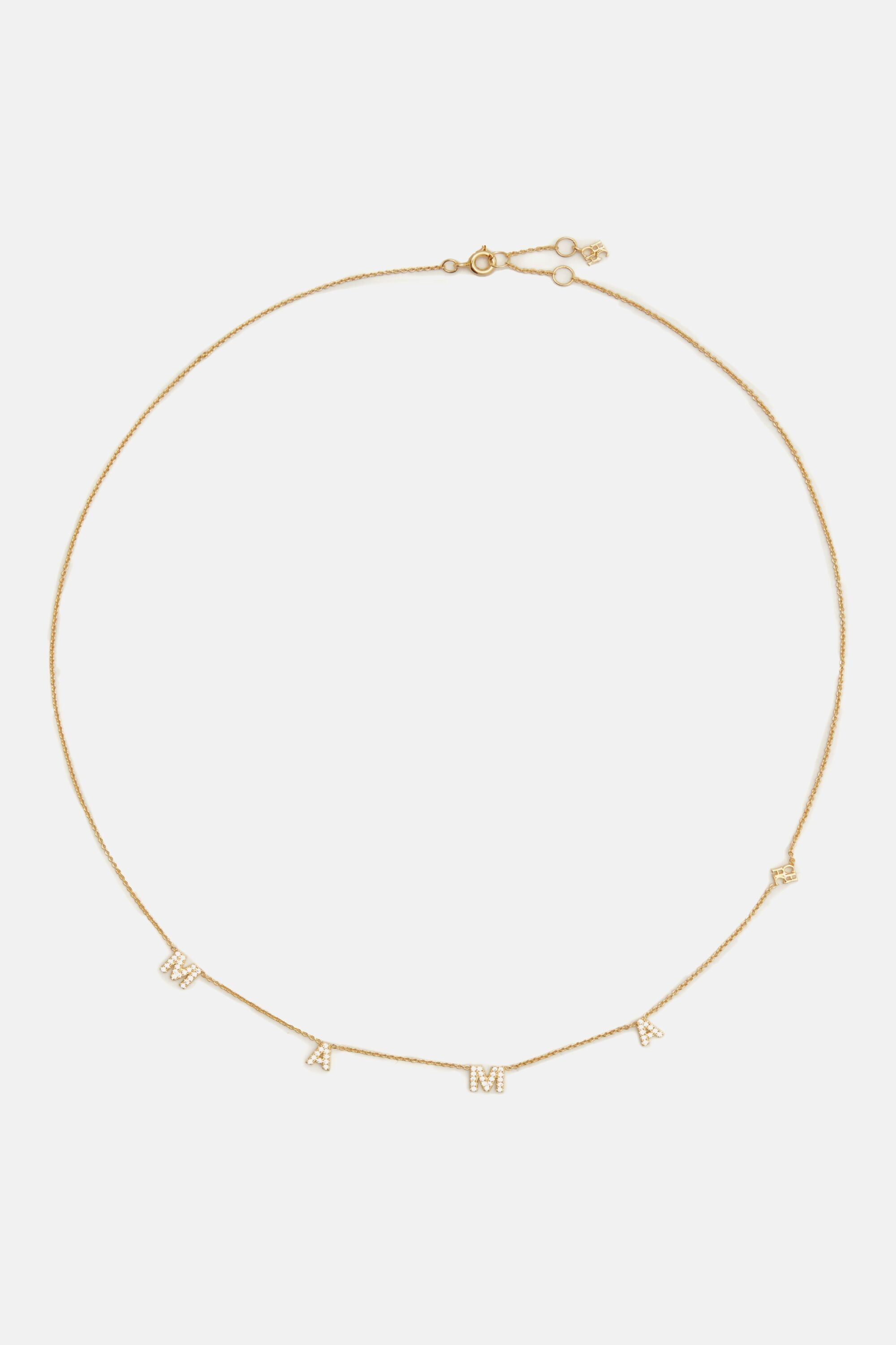 Glow Necklace with Crystal