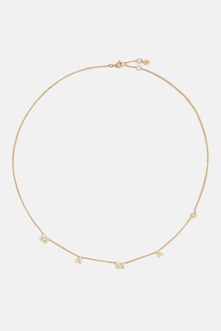 Glow Necklace with Crystal