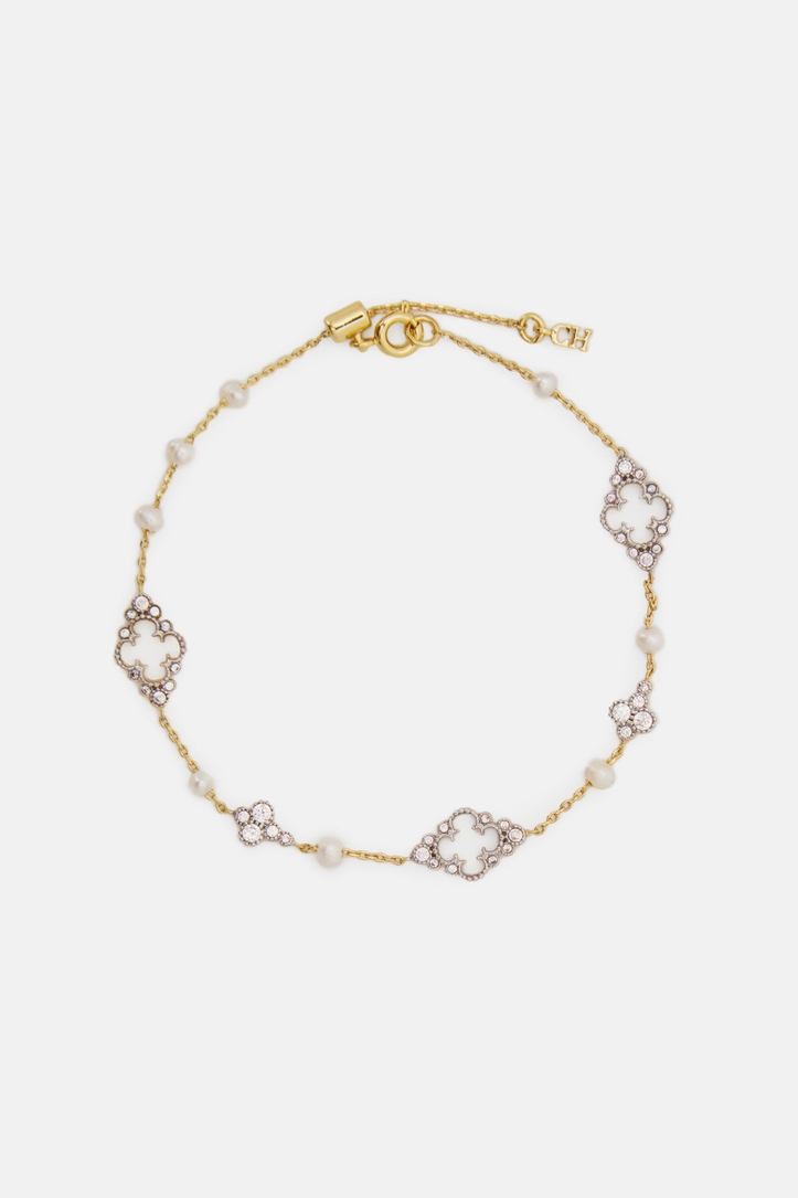 Rosetta Insignia Éclat Bracelet with Crystal and Pearl