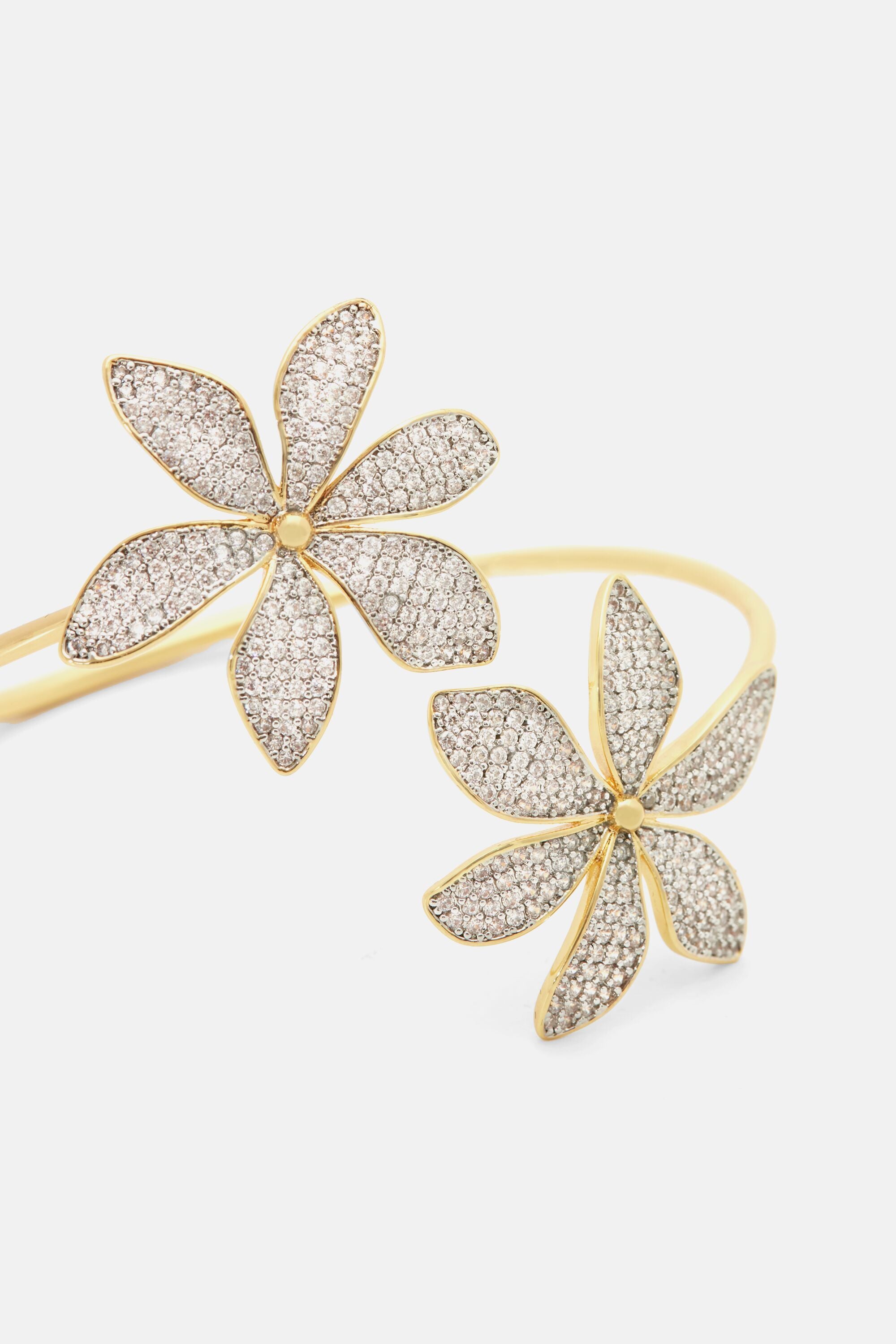 Jasmine Bracelet with Crystal gold/crystal - CH Carolina