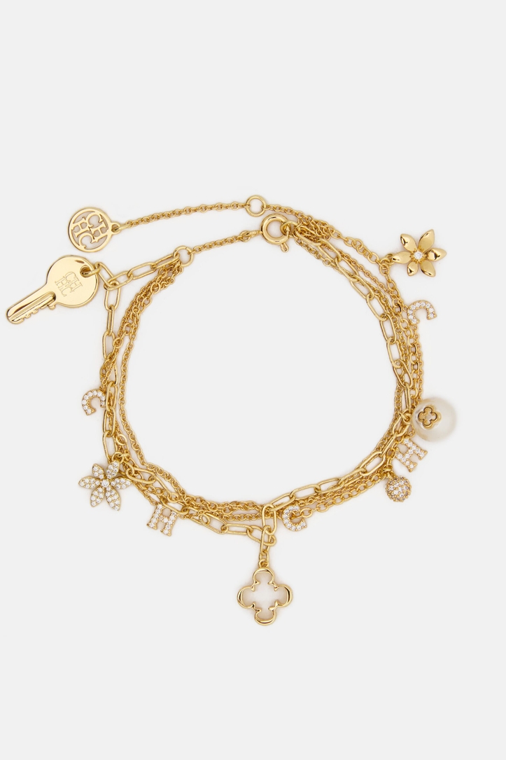 Pulsera Archive con Perla y Cristal