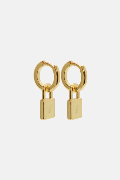 Locked Earrings - GOLD