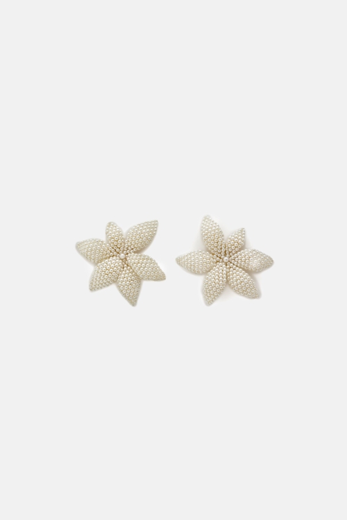 JASMINE BEADS BROOCH WITH PEARL