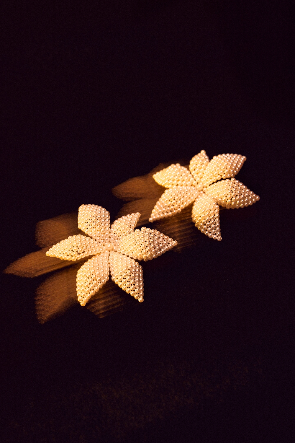 JASMINE BEADS EARRINGS WITH PEARL