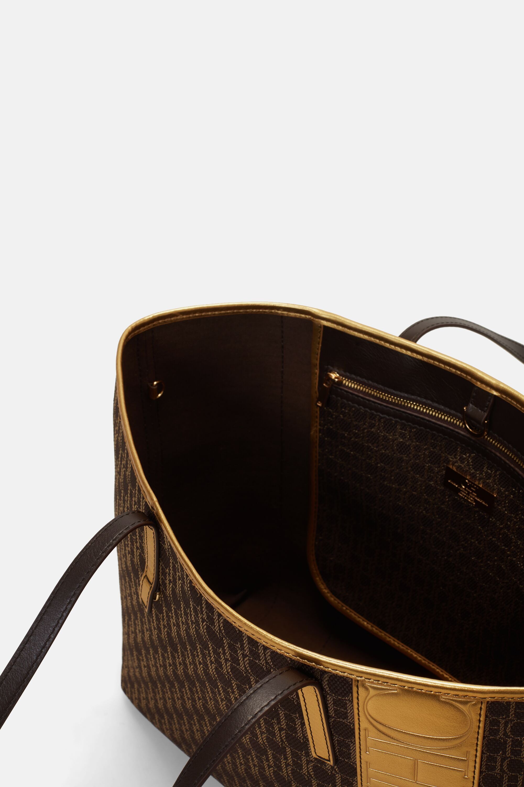 Carolina Herrera Black and Gold Men\'s Bag Leather handbag Carolina Herrera Black in Leather - 45871528 main image 4