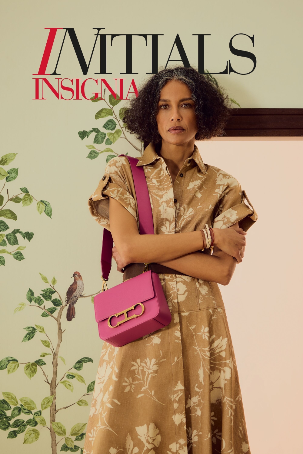 INITIALS INSIGNIA | MEDIUM SHOULDER BAG