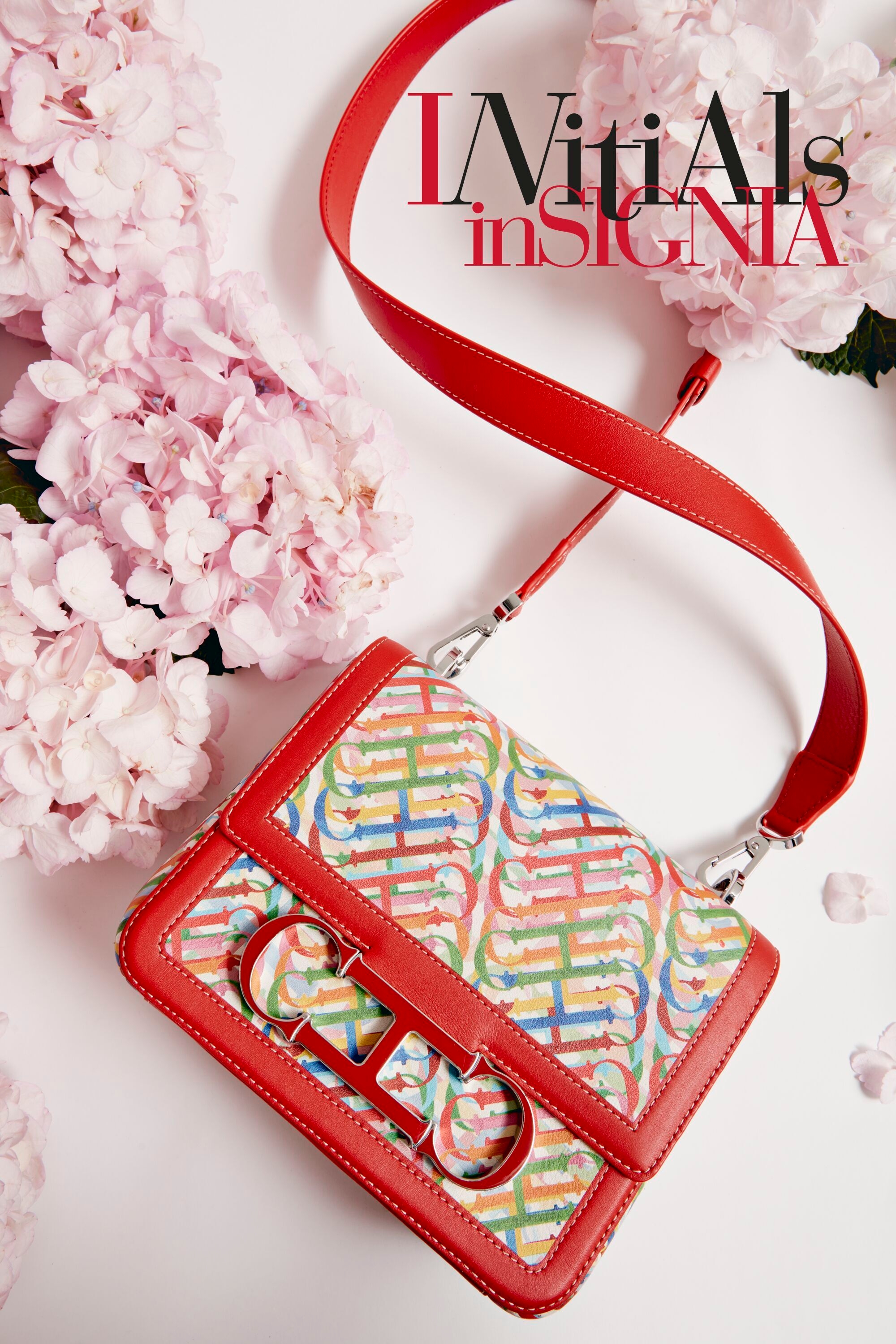 Initials Insignia | Medium shoulder bag