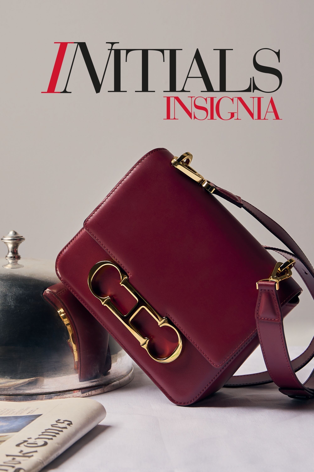 INITIALS INSIGNIA | MEDIUM SHOULDER BAG