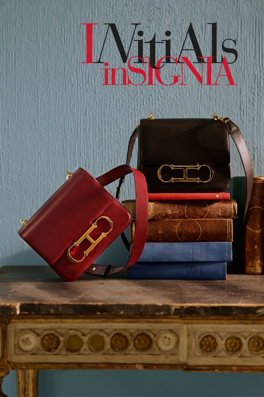 INITIALS INSIGNIA | BOLSO DE HOMBRO MEDIANO