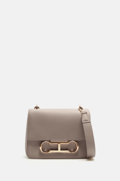 Initials Insignia | Bolso de hombro mediano - TOPO