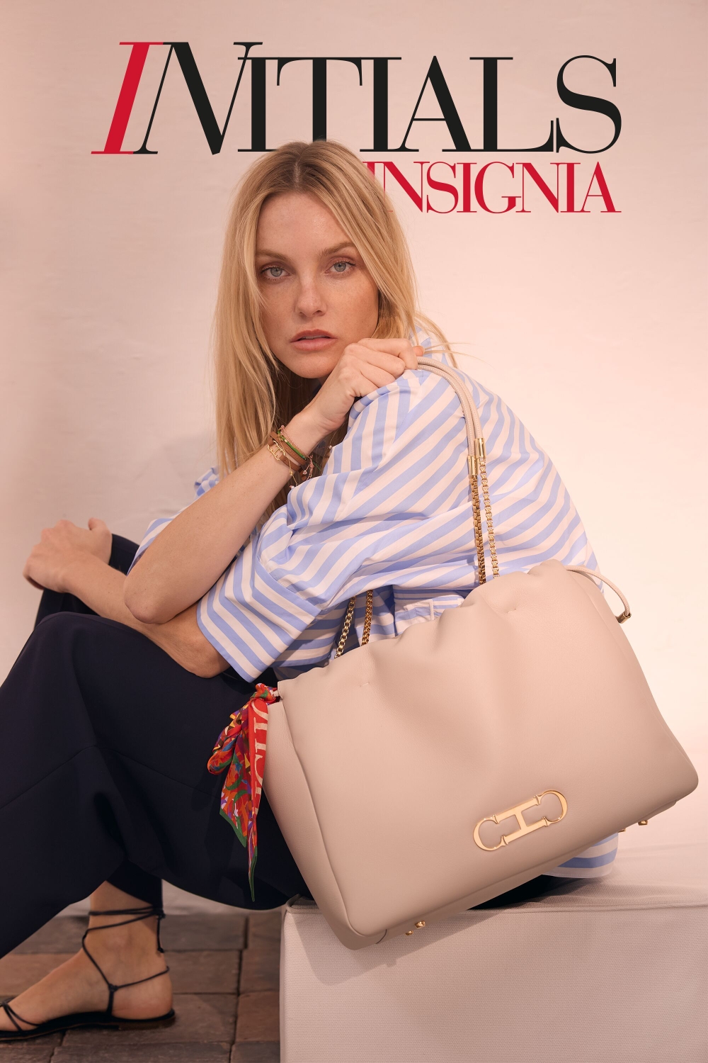 INITIALS INSIGNIA SOFT SHOPPING | LARGE SHOULDER BAG