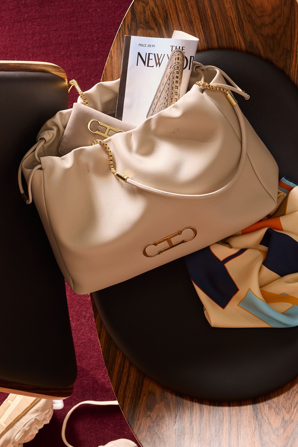 INITIALS INSIGNIA SOFT SHOPPING | LARGE SHOULDER BAG