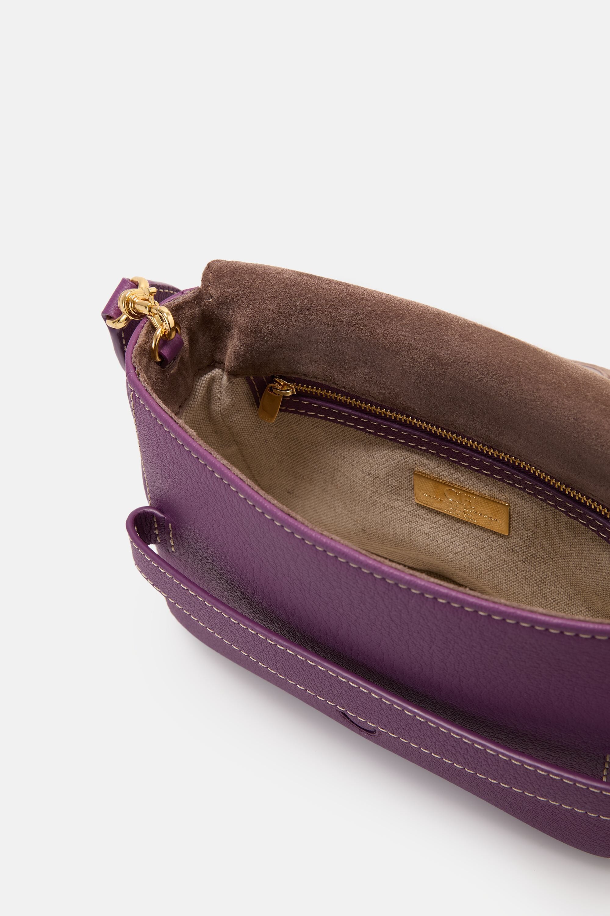 Blasón Crossbody | Small Crossbody Bag grape - CH Carolina Herrera