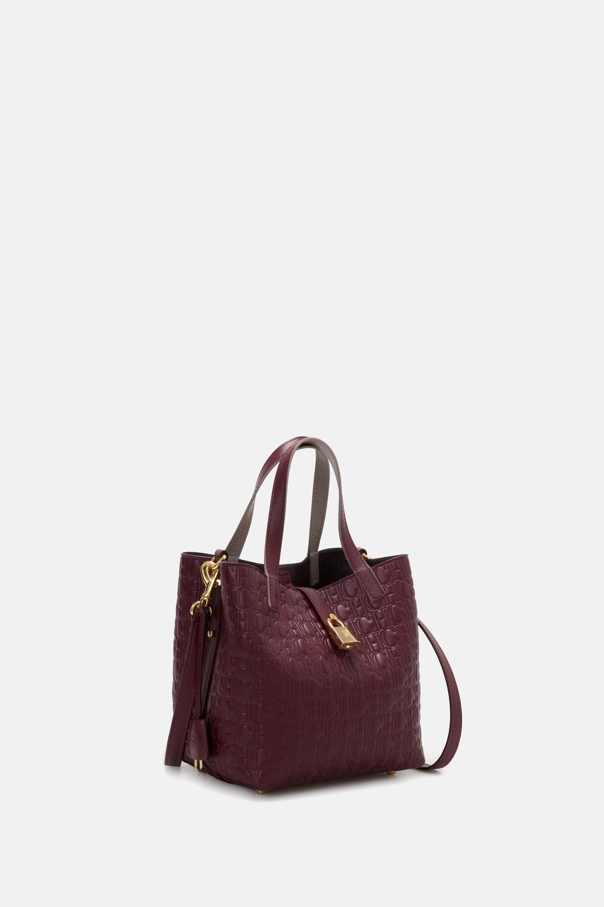 Matryoshka Locked XS | Small Handbag burgundy - CH Carolina