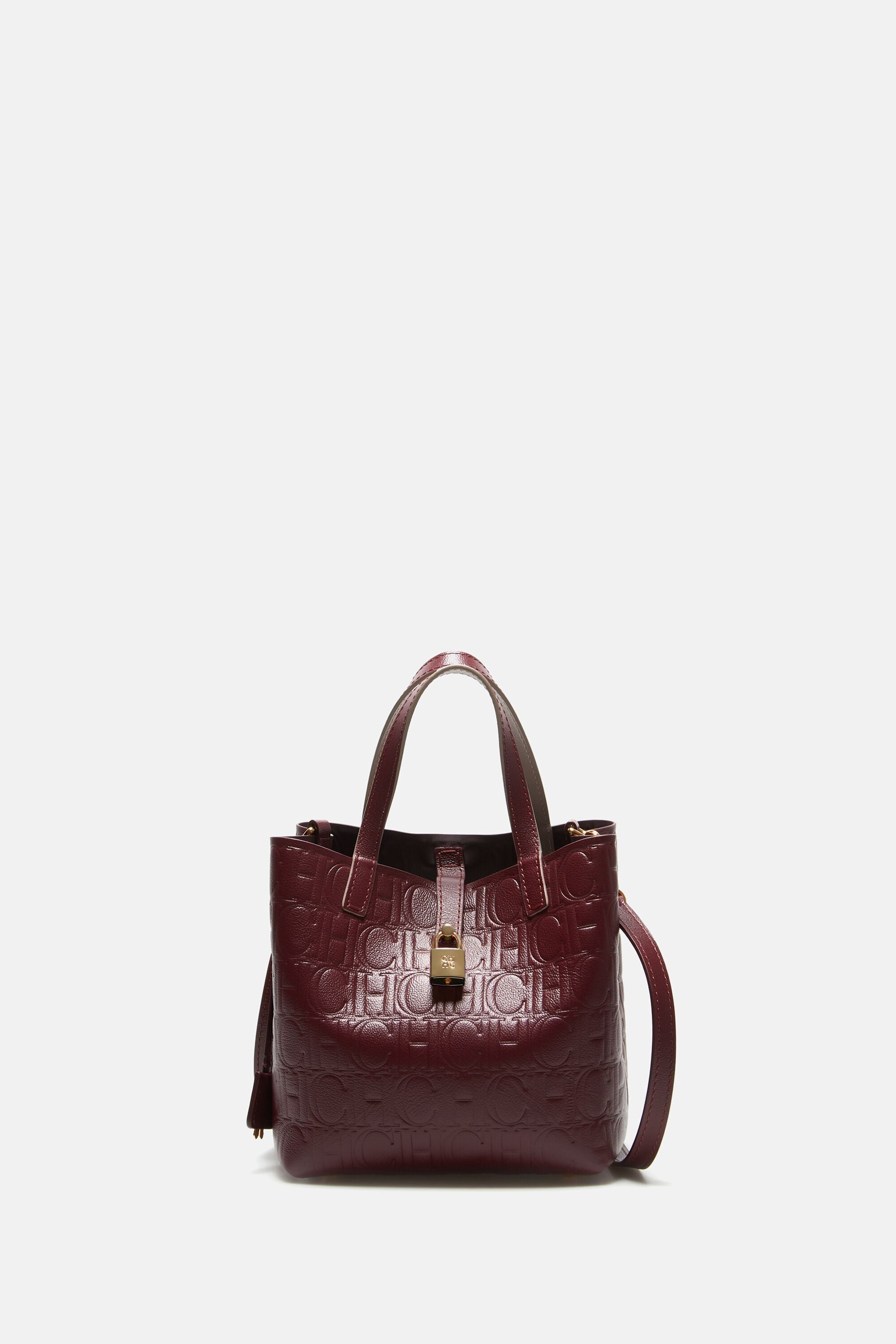 Matryoshka Locked XS | Small crossbody bag burgundy - CH Carolina Herrera  United States