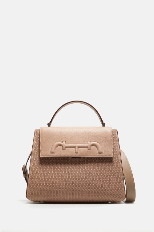 DOMA INSIGNIA SATCHEL | BOLSO DE MANO MEDIANO