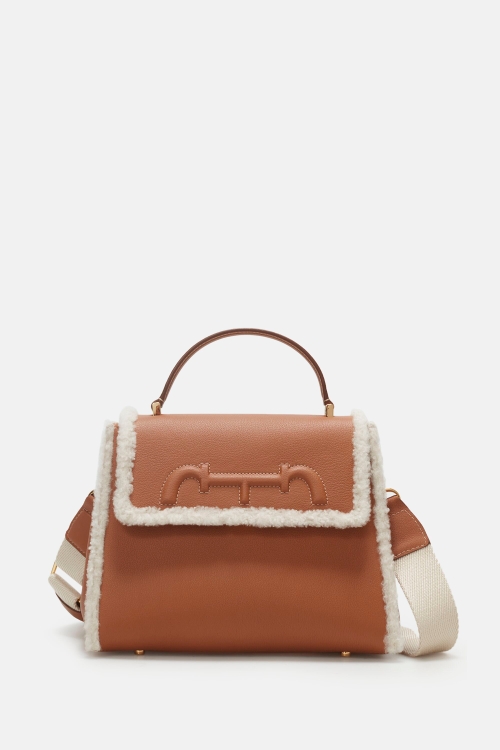 DOMA INSIGNIA SATCHEL | BOLSO DE MANO MEDIANO