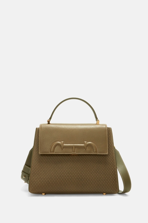 DOMA INSIGNIA SATCHEL | MEDIUM HANDBAG