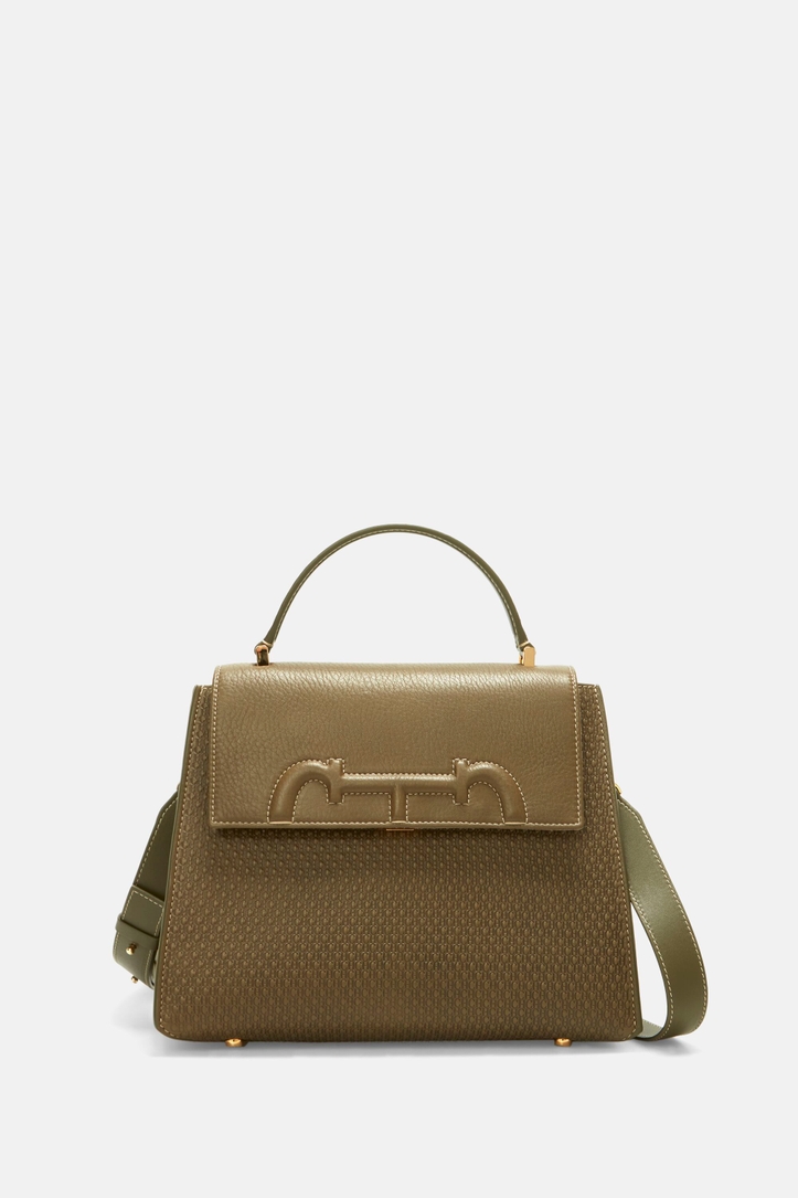 Doma Insignia Satchel | Bolso de mano mediano