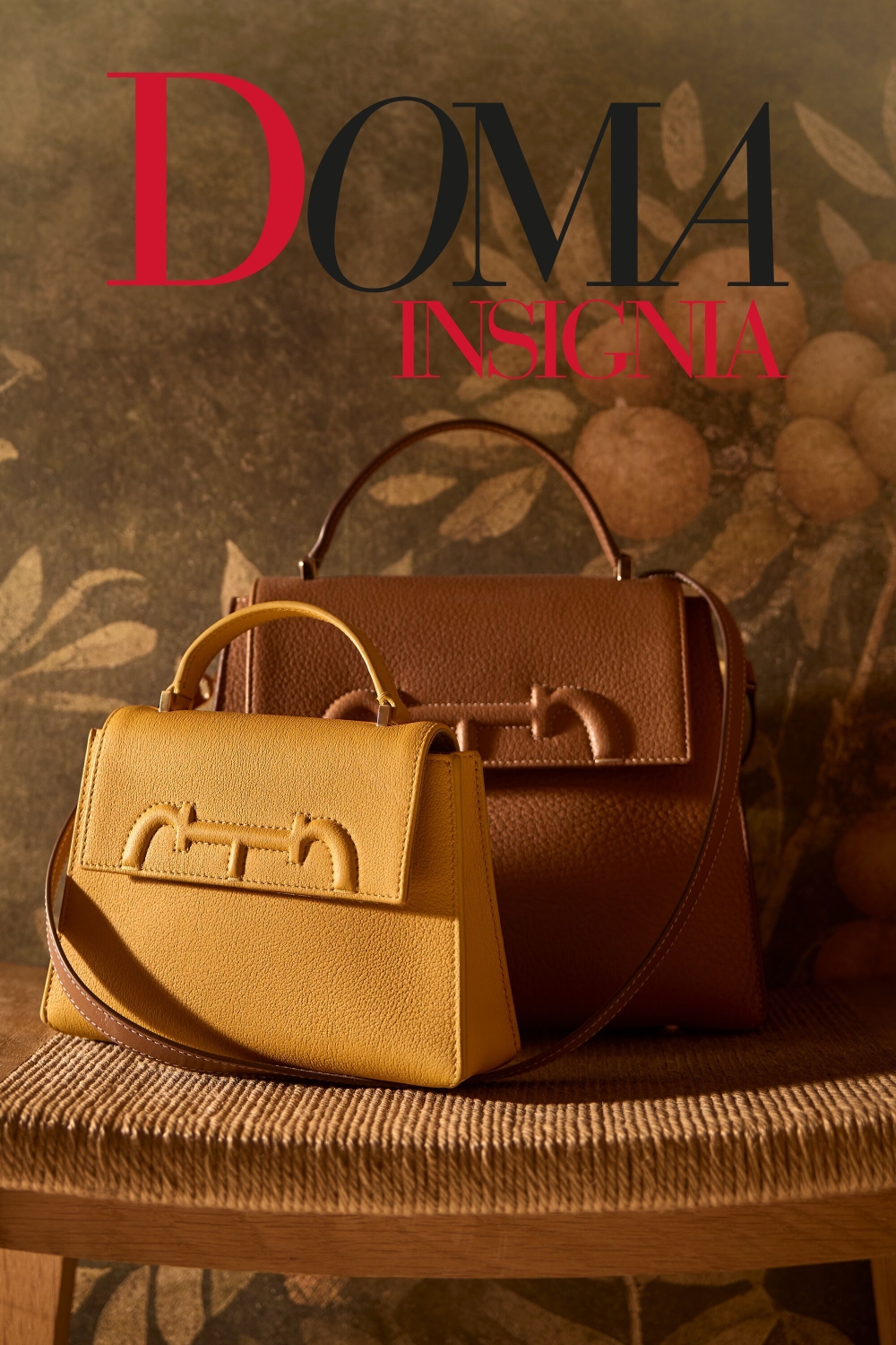 DOMA INSIGNIA SATCHEL | MEDIUM HANDBAG