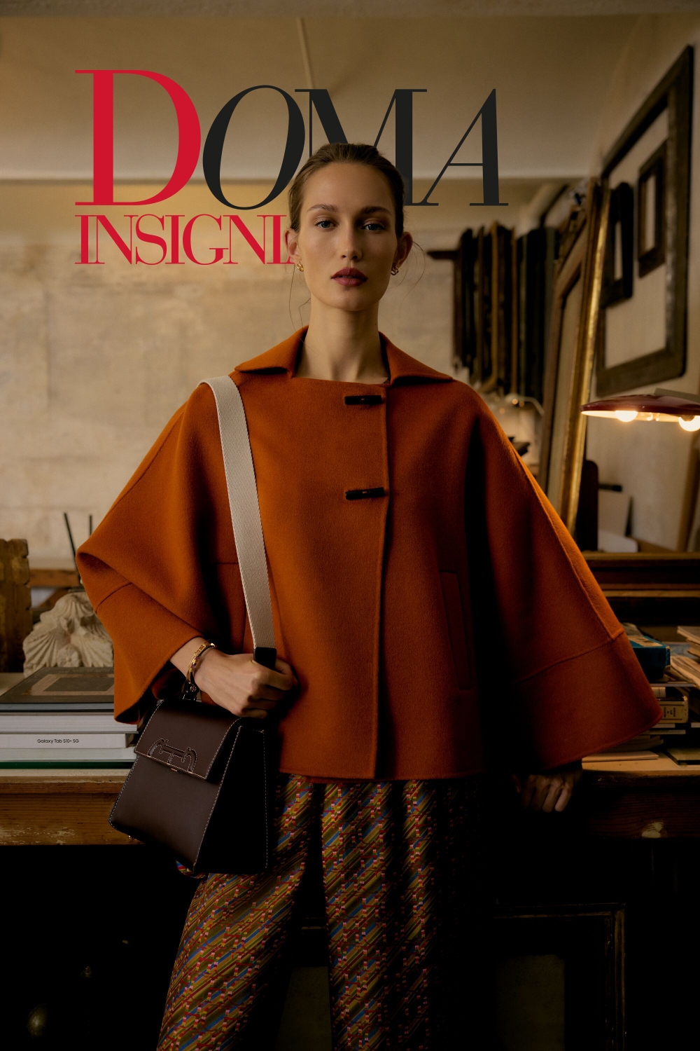 DOMA INSIGNIA SATCHEL | MEDIUM HANDBAG