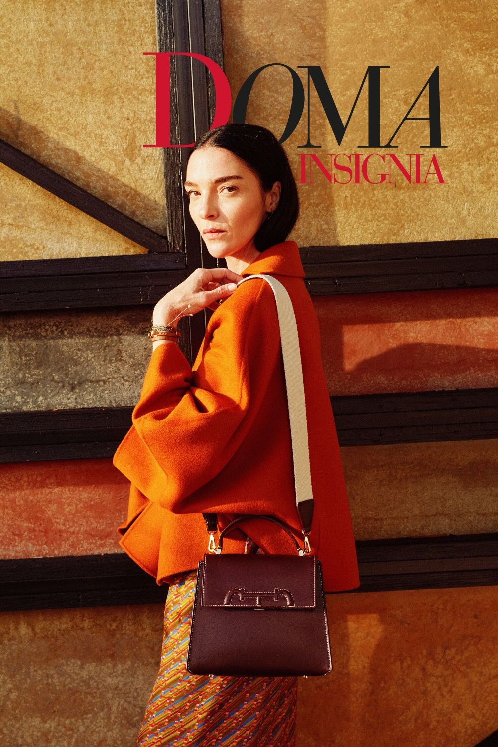 DOMA INSIGNIA SATCHEL | MEDIUM HANDBAG