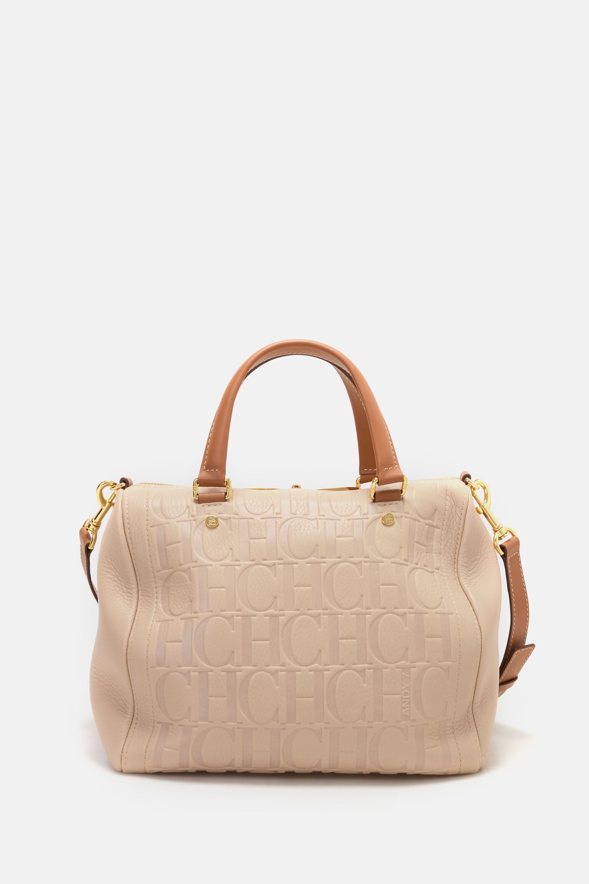 Andy an シャンパンベージュ Andy 7 Locked | Medium Handbag almond - CH Carolina Herrera Italy