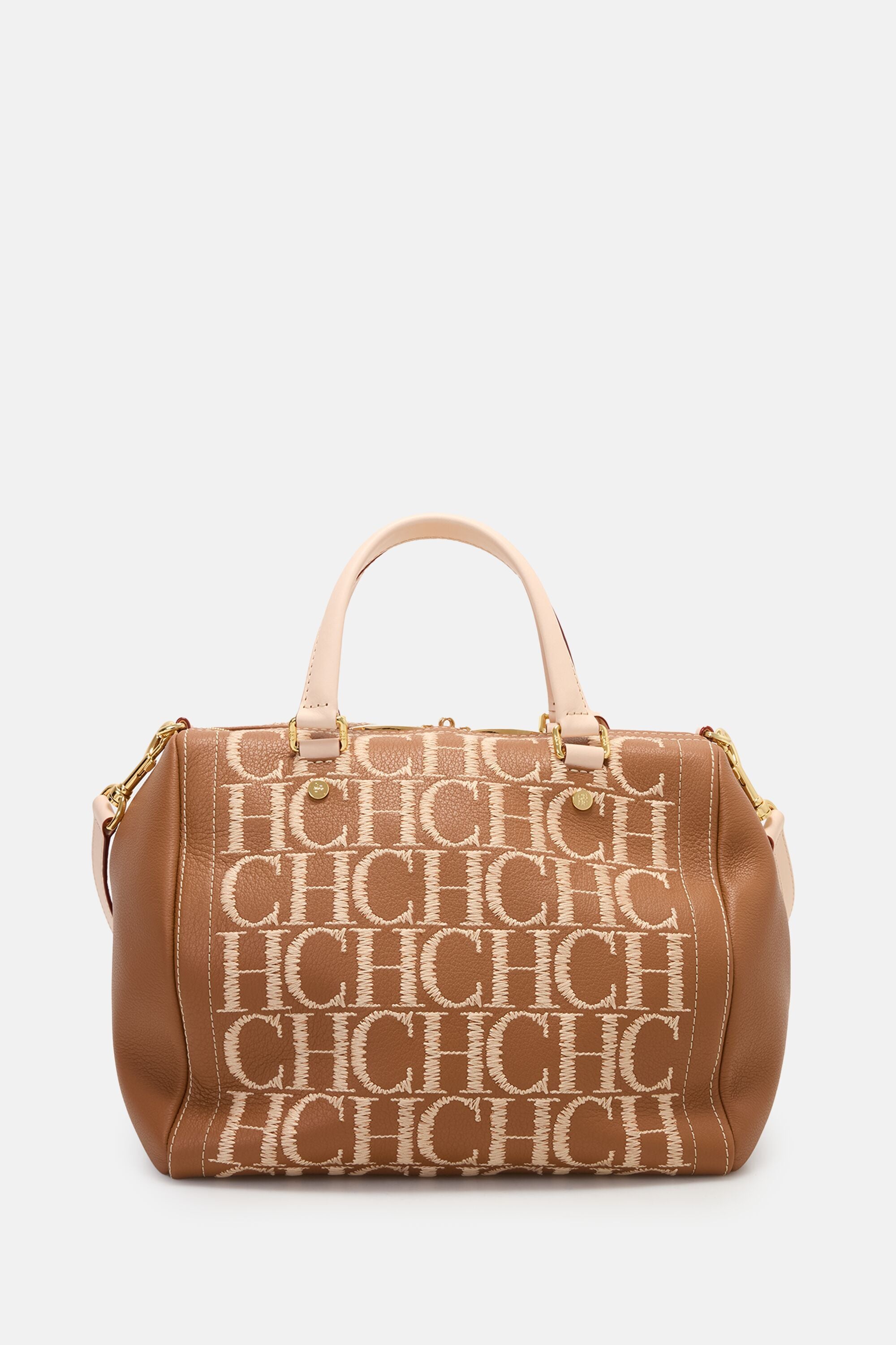 Andy 7 Locked | Medium Handbag cognac - CH Carolina Herrera United