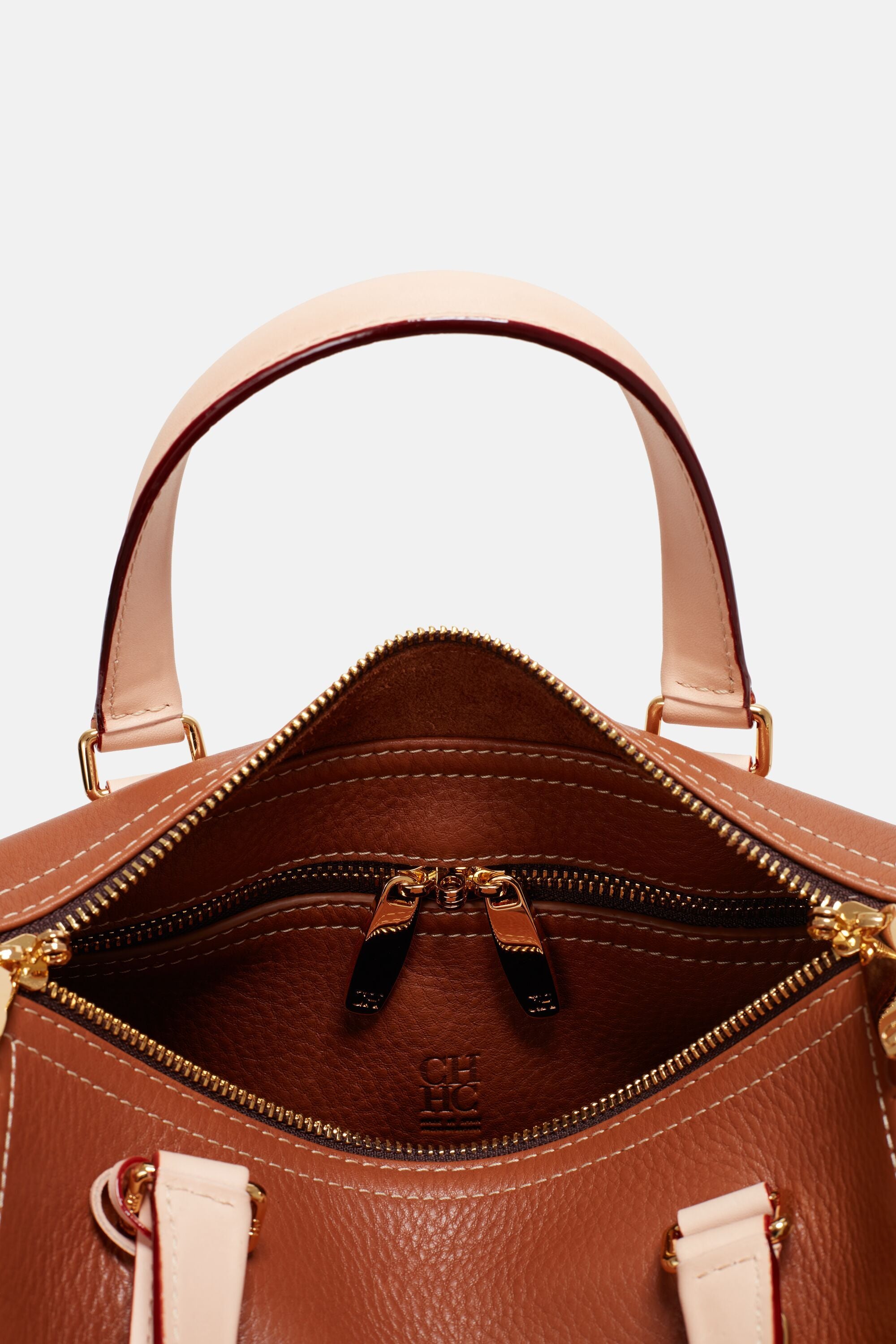 Andy 7 Locked  Medium handbag cognac - CH Carolina Herrera United States