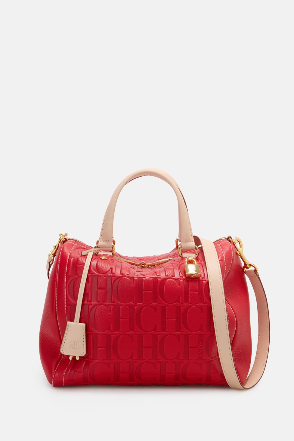 Andy 7 Locked | Medium Handbag red - CH Carolina Herrera Netherlands