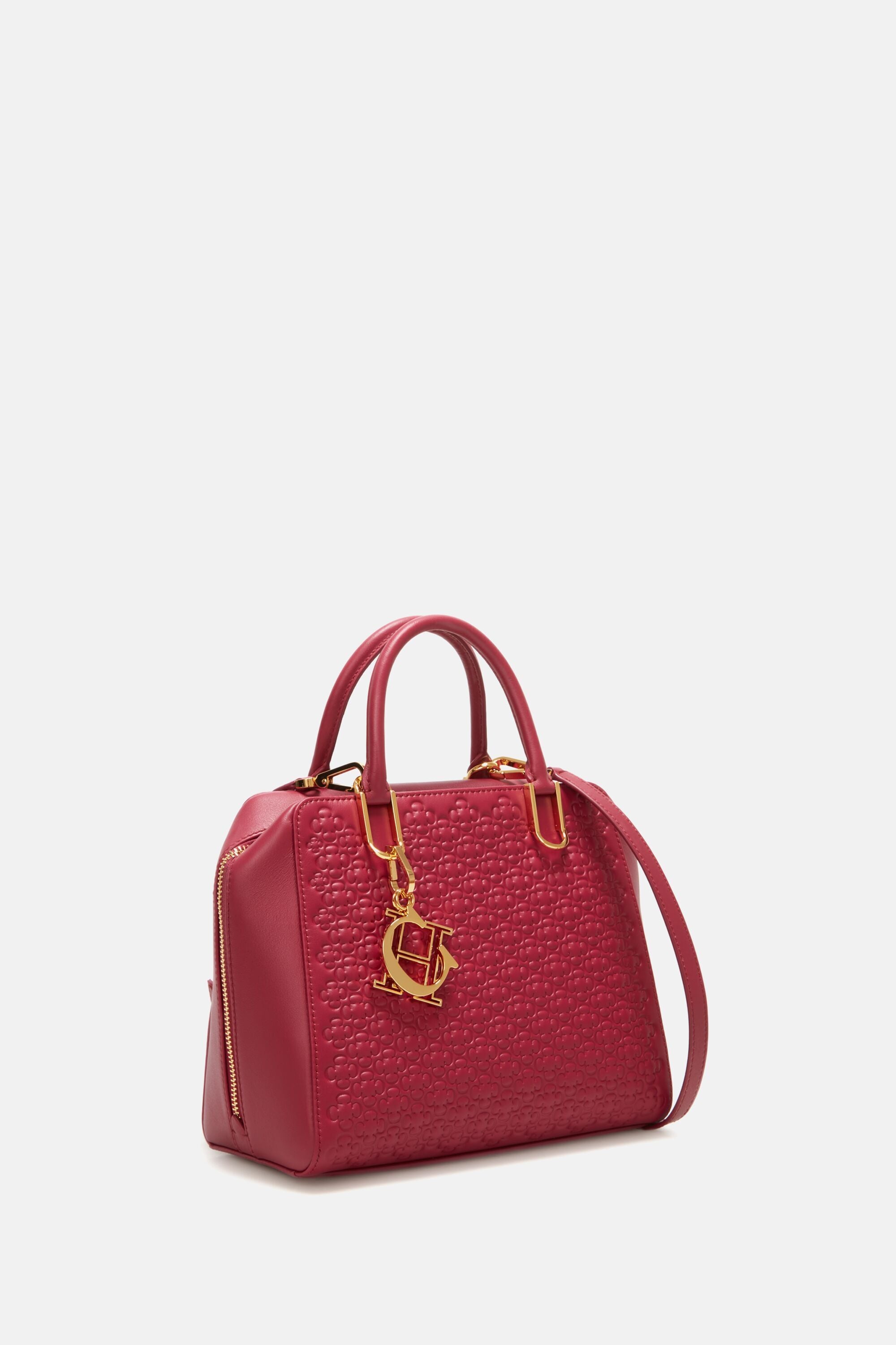 Baron | Medium shoulder bag fuchsia - CH Carolina Herrera