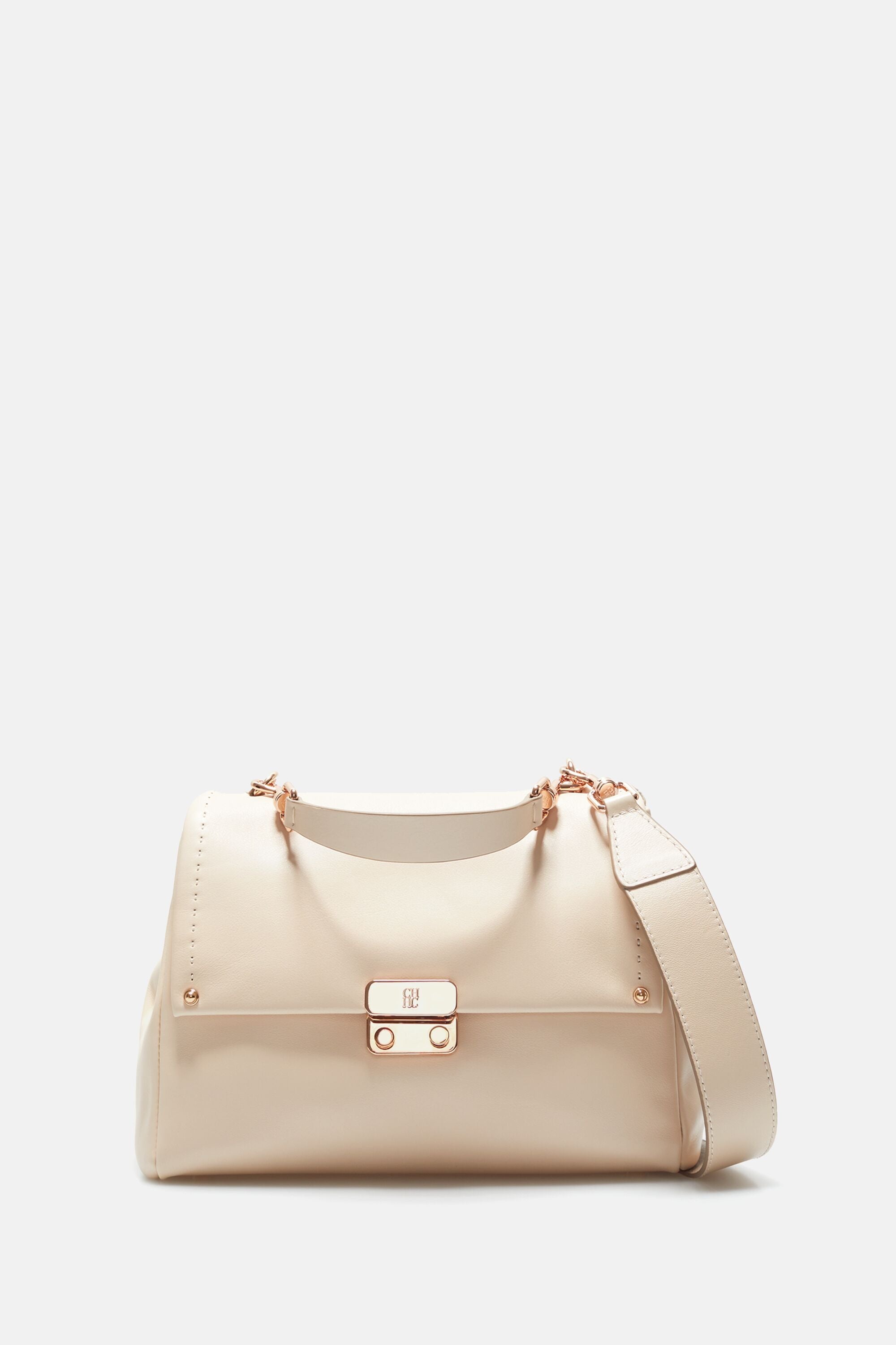Baret | Medium shoulder bag WHITE - CH Carolina Herrera Austria