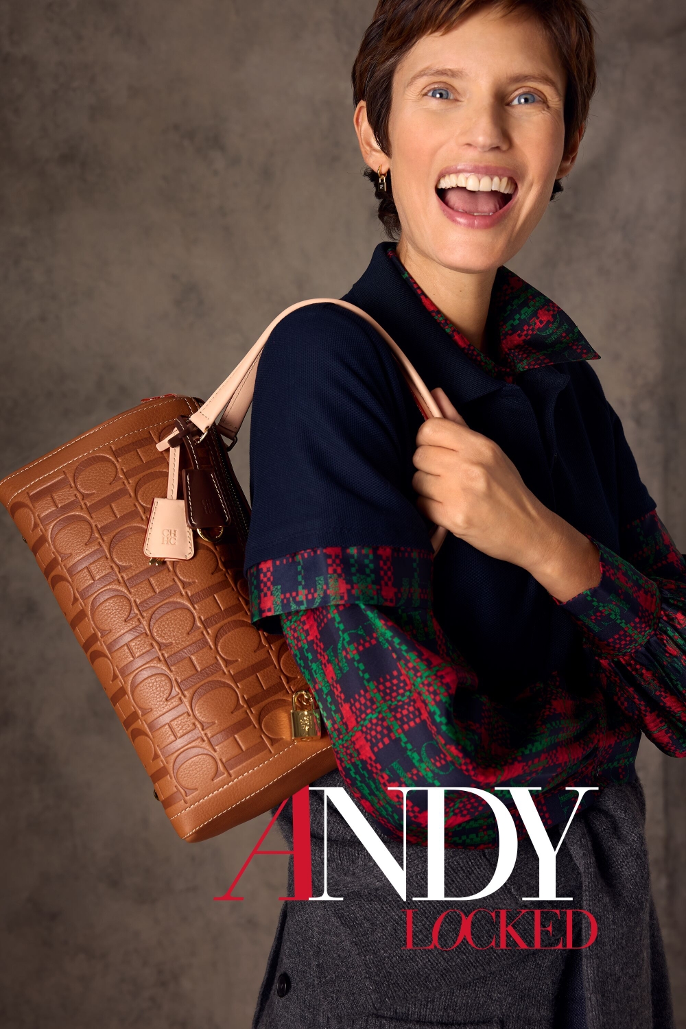 ANDY 8 LOCKED LONG | BOLSO DE HOMBRO MEDIANO