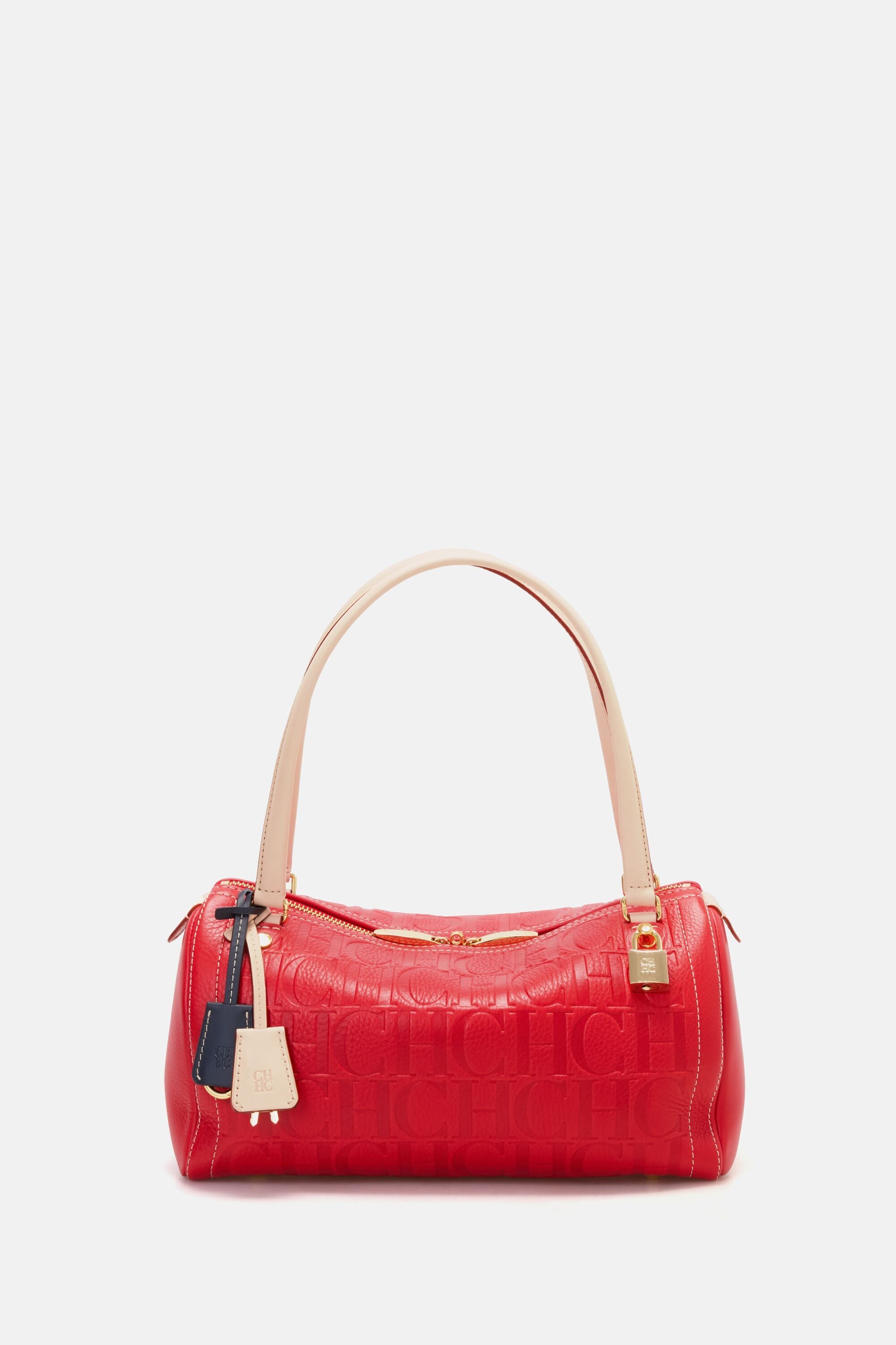 Andy 8 Locked Long | Medium Shoulder Bag red - CH Carolina Herrera