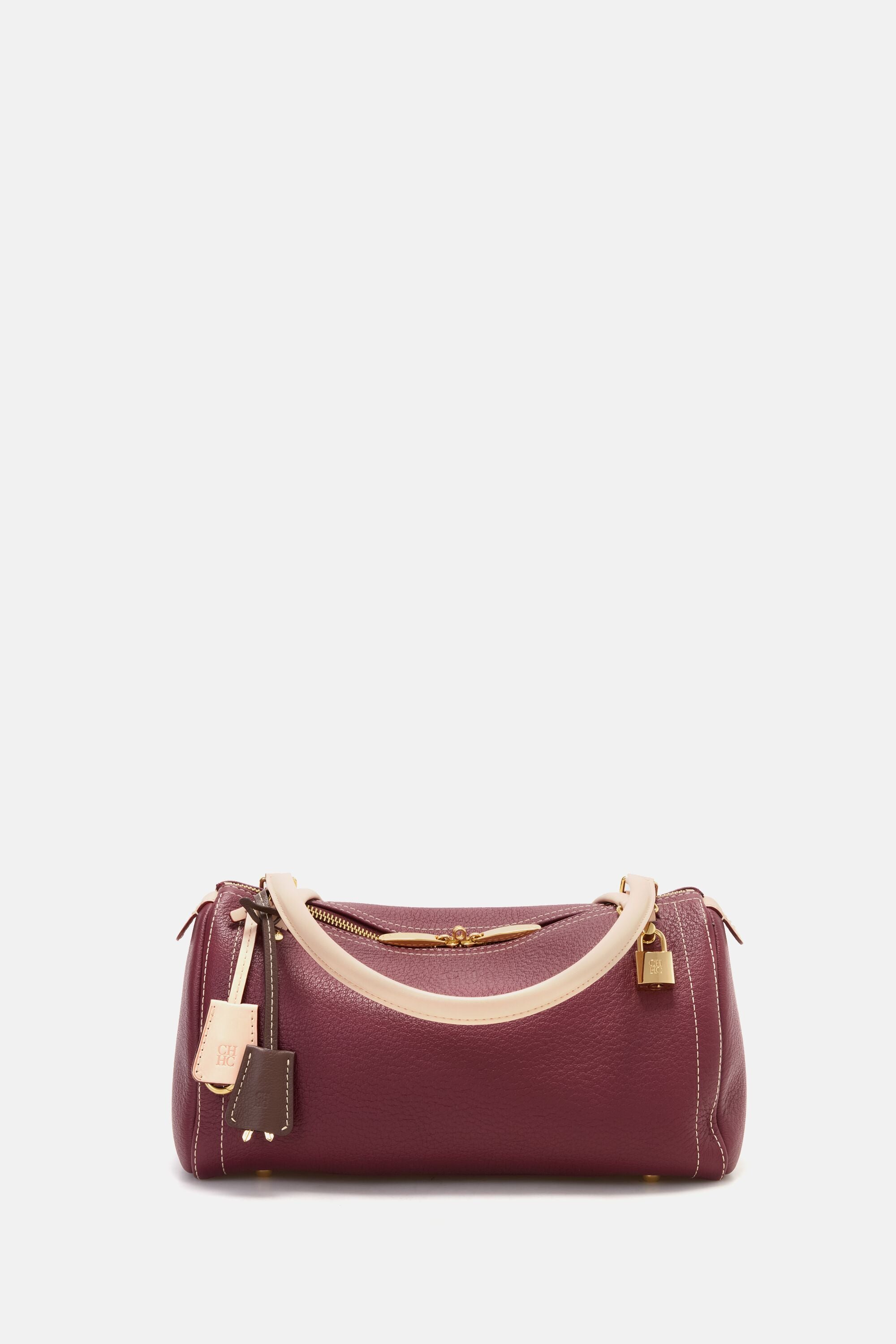 Andy 8 Locked Long | Medium Shoulder Bag burgundy - CH Carolina
