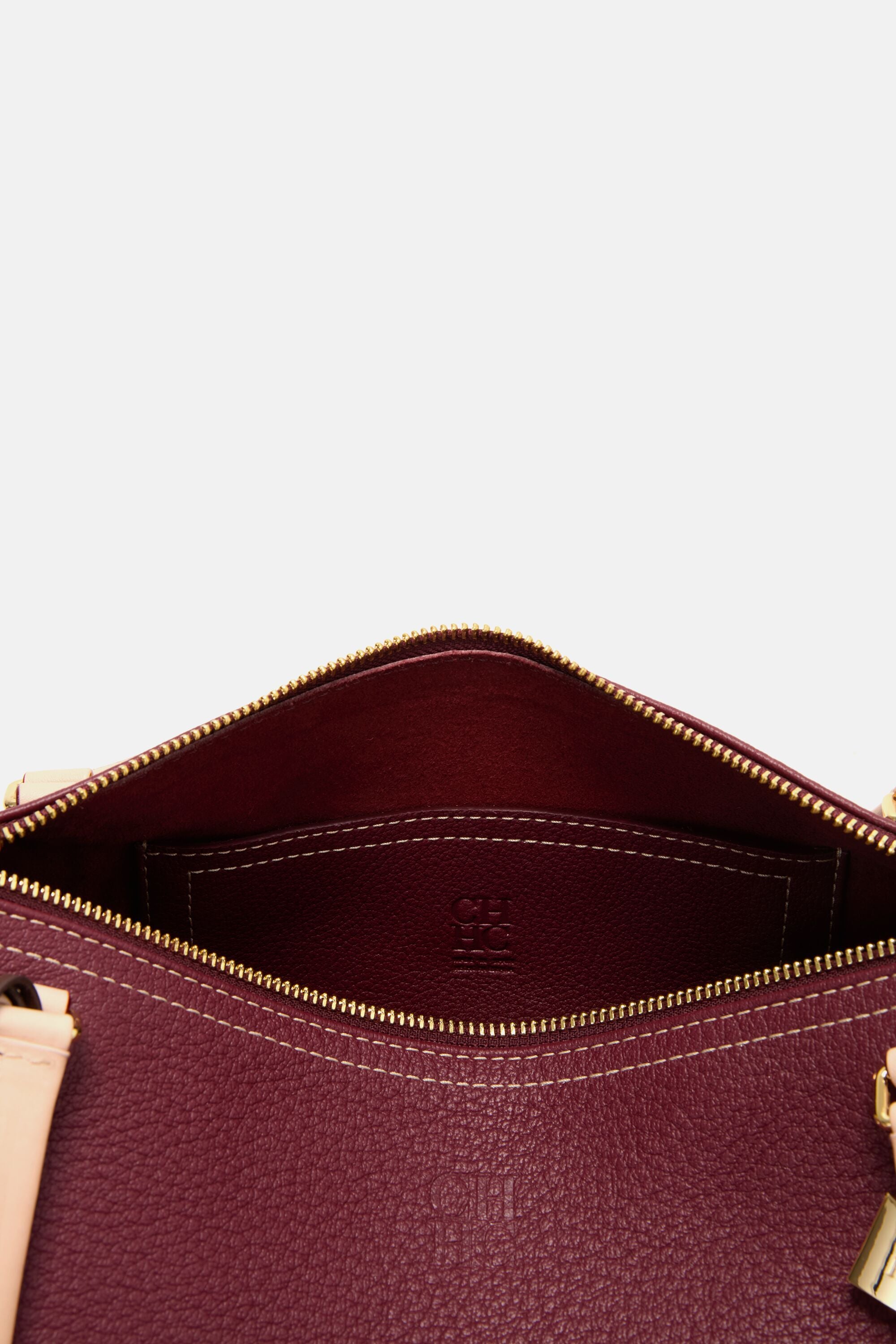 Andy 8 Locked Long | Medium Shoulder Bag burgundy - CH Carolina