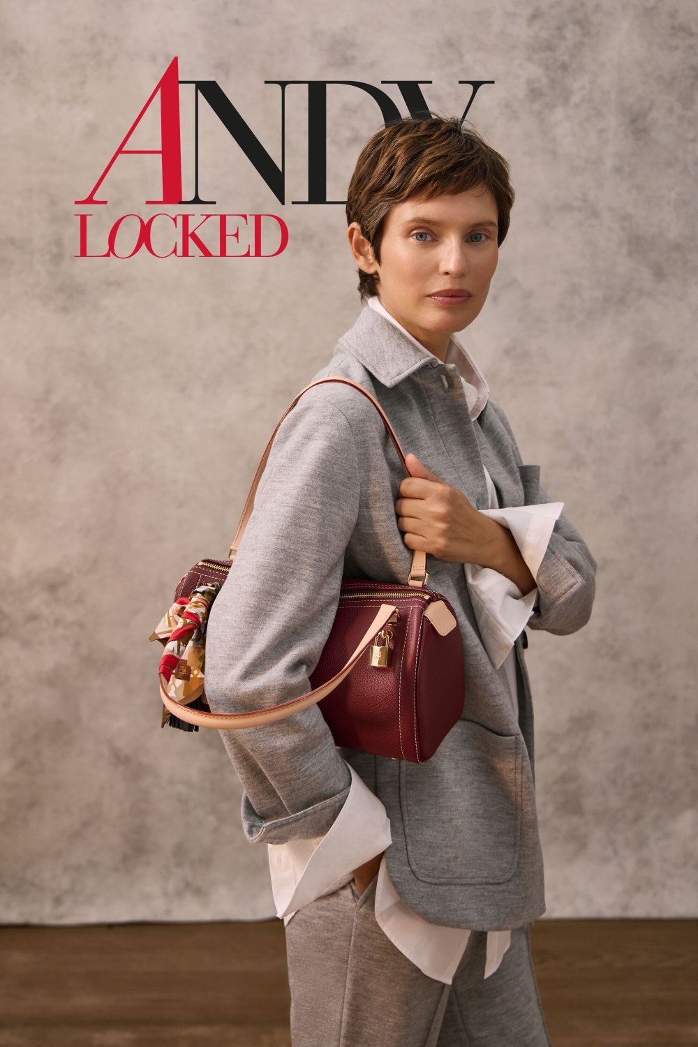 ANDY LOCKED LONG | MEDIUM SHOULDER BAG