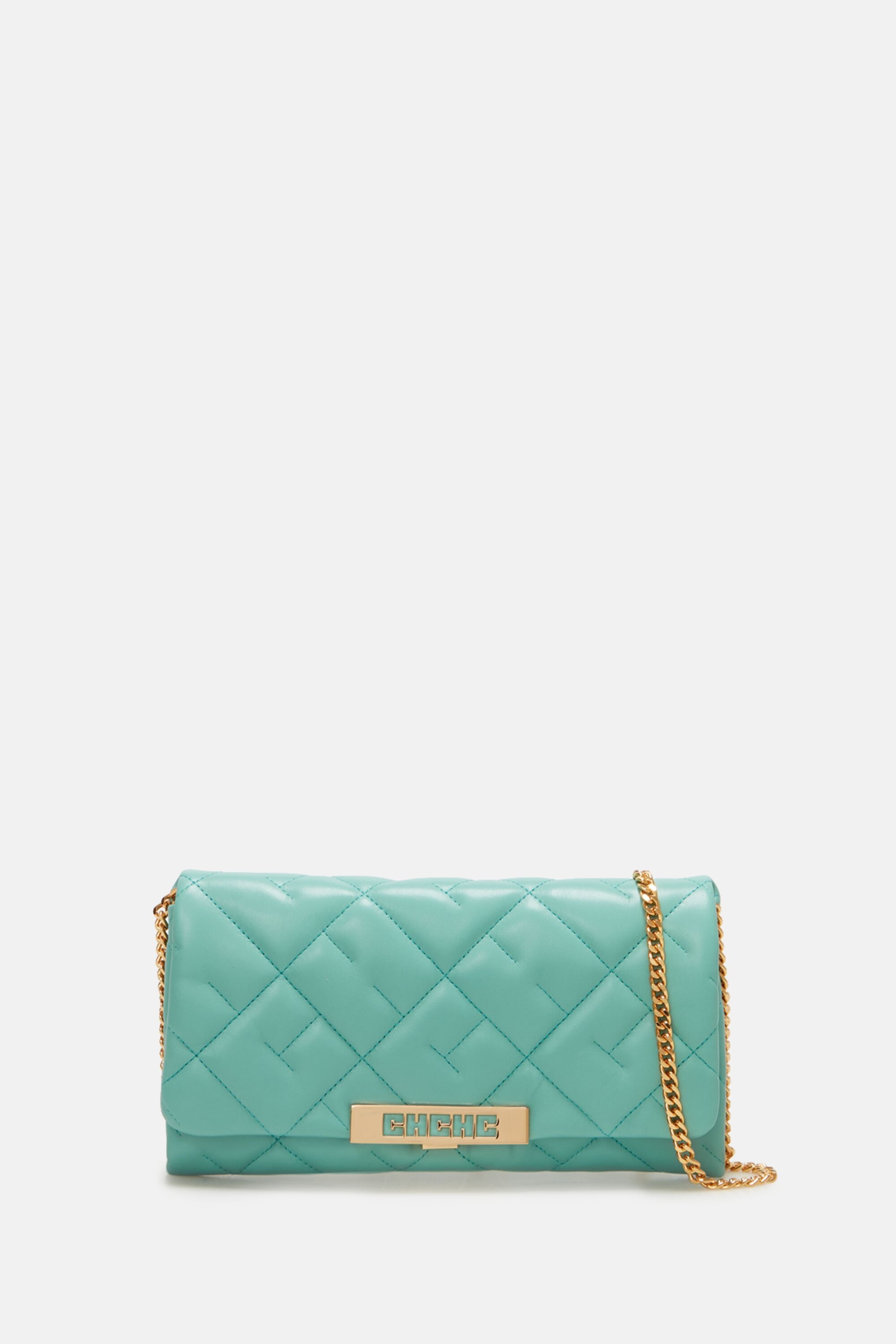 Carolina Herrera Bimba 1 Small Clutch - Chlorophyll