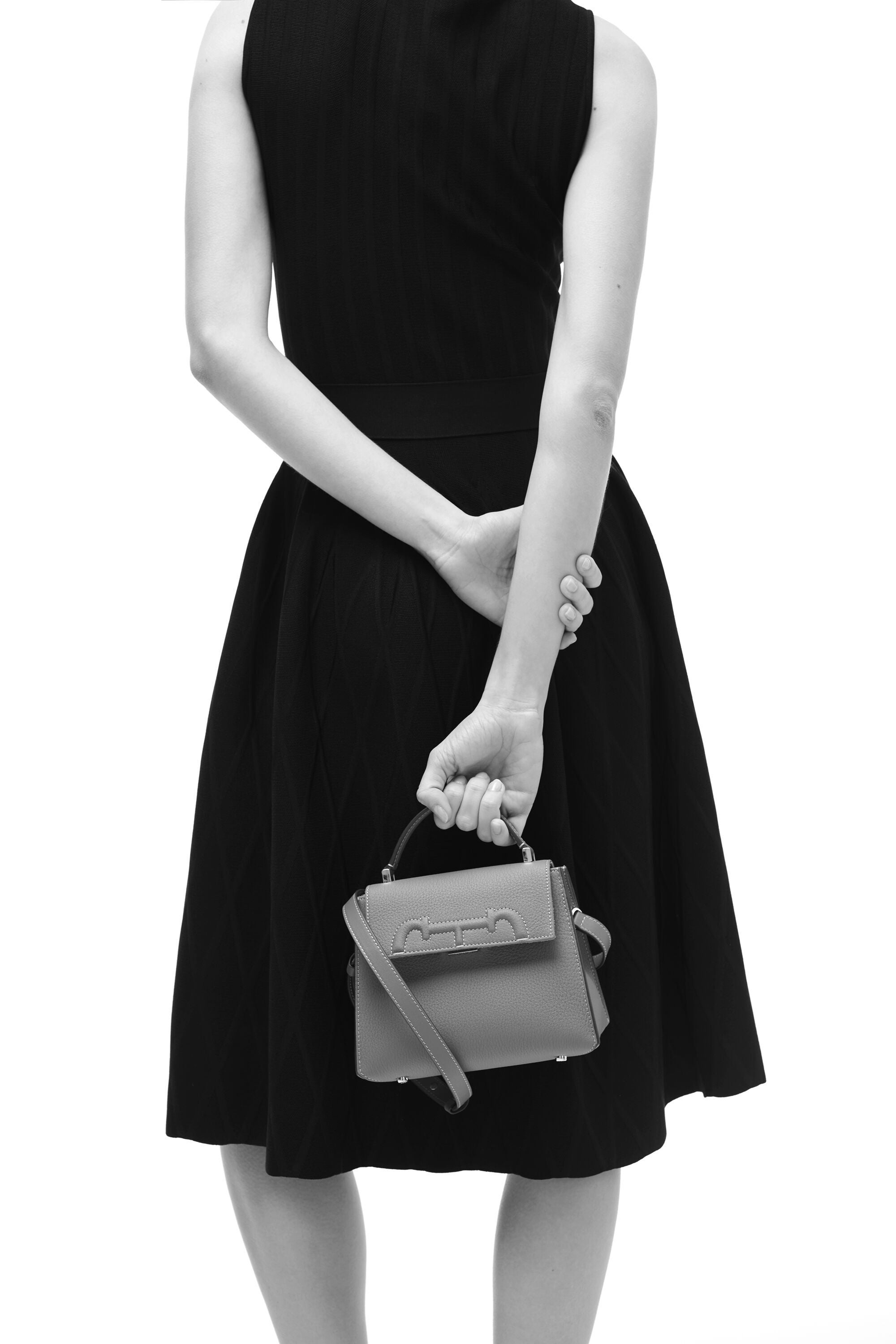 Doma Insignia Satchel  Medium handbag black - CH Carolina Herrera United  Arab Emirates